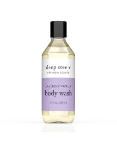 Deep Steep Premium Beauty Lavender Vanilla Vegan Body Wash