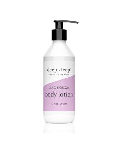 Deep Steep Premium Beauty Lilac Blossom Vegan Body Lotion 10 Oz