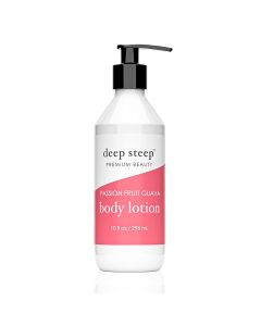 Deep Steep Premium Beauty Passion Fruit Guava Body Lotion 10 Oz