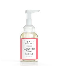Deep Steep Premium Beauty Passion Fruit Guava Foaming Hand Wash 8 Oz