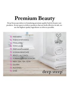 Deep Steep Premium Beauty Pure Coconut Vegan Body Lotion 10 Oz