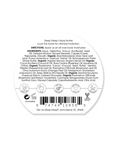 Deep Steep Premium Beauty Rosemary Mint Vegan Body Butter