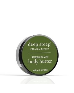 Deep Steep Premium Beauty Rosemary Mint Vegan Body Butter
