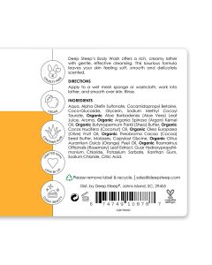 Deep Steep Premium Beauty Vegan Honey Blossom Body Wash