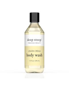 Deep Steep Premium Beauty Vegan Liquid Lemon Cream Body Wash