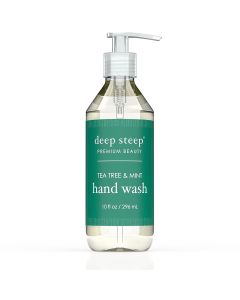 Deep Steep Premium Beauty Vegan Tea Tree Mint Liquid Hand Wash - supplemynts.com