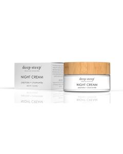 Deep Steep Premium Skincare Fragrance Free Night Cream 1 Oz Vegan