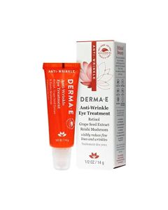 Derma E Anti Wrinkle Eye Treatment Vegan Retinol Grape Seed Extract