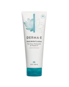 Derma E Itch Relief Lotion 8 Oz Tea Tree Chamomile Vitamin E Vegan - supplemynts.com