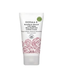 Derma E Rosehip Almond Anti Aging Shea Hand Cuticle Cream 2 Oz Vegan