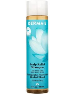 Derma E Scalp Relief Shampoo Psorzema Herbal Blend 10 Oz Vegan - supplemynts.com