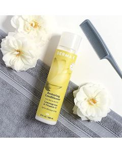 Derma E Vegan Restoring Conditioner 10 Oz Volume Shine Lemongrass