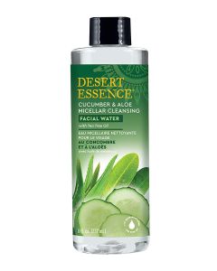 Desert Essence Cucumber Aloe Micellar Cleansing Facial Water 8 Oz