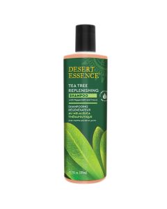 Desert Essence Tea Tree Replenishing Shampoo 12 Oz Cruelty Free - supplemynts.com
