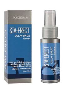 Doc Johnson Sta Erect Stay Hard Delay Spray - supplemynts.com