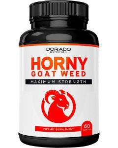 Dorado Nutrition 60 Count Horny Goat Weed Maximum Strength Men Women - supplemynts.com