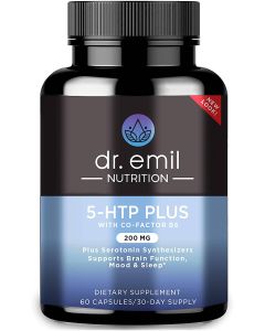 Dr. Emil Nutrition 5 Htp Plus Serotonin Synthesizers 60 Caps