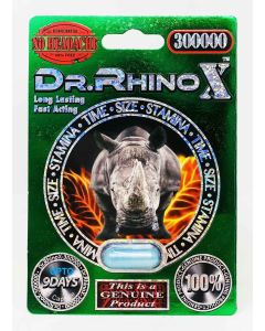 Dr Rhino X 300000 Male Sexual Performance Enhancement Pill - supplemynts.com