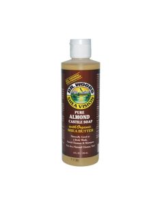 Dr. Wood Soothing Almond Castile Soap Shea Butter All Skin Types - supplemynts.com