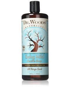 Dr. Wood Unscented Baby Mild Castile Soap Shea Butter Sensitive Skins - supplemynts.com