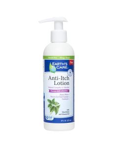 Earth's Care Anti Itch Lotion 8 Oz Shea Butter Almond Oil