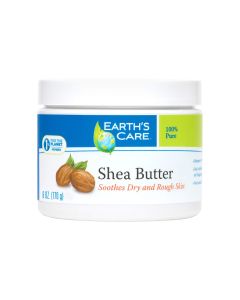 Earth's Care Pure Natural African Shea Butter 6 Oz Vegan