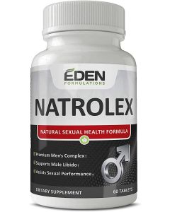 Eden Natrolex 60 Tablets Natural Sexual Health Formula Male Libido - supplemynts.com