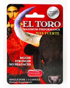 El Toro Male Sexual Enhancement Red Pill - supplemynts.com