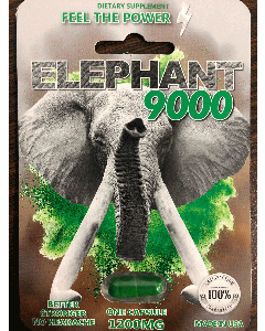 Elephant 9000 Male Enhancement Pill 1200 Mg - supplemynts.com