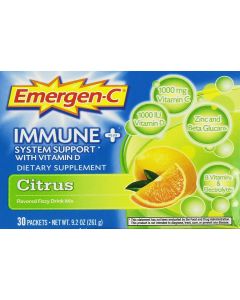 Emergen-C Immune Plus Support Flavored Drink Mix 30 Cnt 9.2 Oz - supplemynts.com