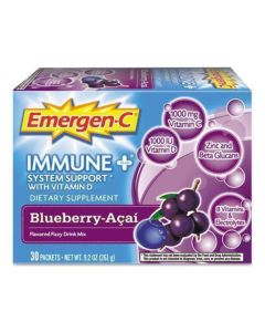 Emergen-C Immune Plus Support Flavored Drink Mix 30 Cnt 9.2 Oz - supplemynts.com
