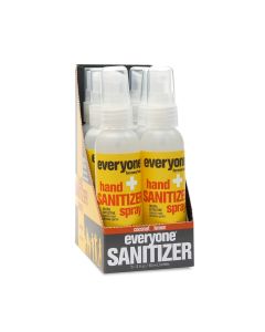 EO 6 Pack Coconut Lemon Hand Sanitizer Spray 2 Oz Cruelty Free