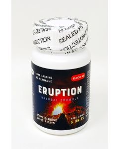Eruption 35000mg Male Sexual Enhancement Gold 6 Count Bottle Pill - supplemynts.com