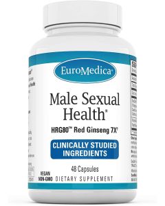 Euromedica Male Sexual Health Vegan Non Gmo Hrg80 Red Ginseng - supplemynts.com