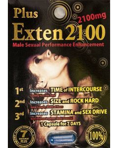 Exten Plus 2100mg Male Sexual Performance Enhancement Pill - supplemynts.com