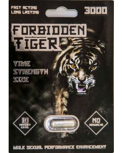 Forbidden Tiger 3000mg 7 Days Male Sexual Enhancement Pill - supplemynts.com