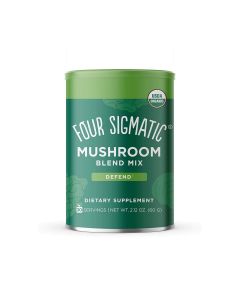 Four Sigmatic Mushroom Blend Mix Caffeine Free Vegan Supplement Powder