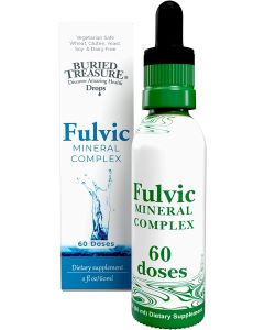 Fulvic Minerals Complex Drops 60 Doses Immune Support Buried Treasure - supplemynts.com