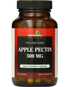 Futurebiotics Apple Pectin 500mg 100 Capsules Dietary Supplement