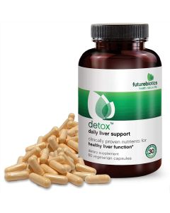 Futurebiotics Detox Daily Liver Support Supplement 60 Veggie Capsules