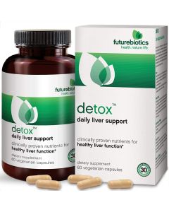 Futurebiotics Detox Daily Liver Support Supplement 60 Veggie Capsules