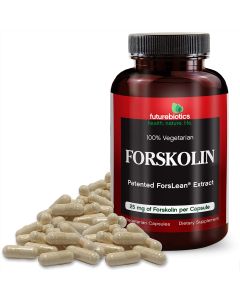 Futurebiotics Forskolin 25mg 60 Vegetarian Capsules Weight Management - supplemynts.com