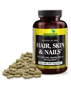 Futurebiotics Hair Skin Nails Tablet Mens Nutrition Supplement