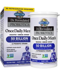 Garden Of Life Dr. Formulated Probiotics Men's Supplement 30 Capsules