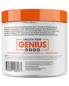 Genius Muscle Health Function Performance Booster Powder