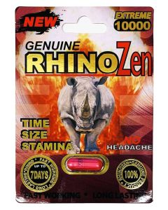 Genuine Rhinozen Extreme 10000 Male Enhancement Pill - supplemynts.com