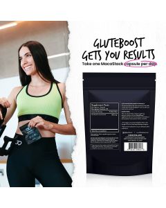 Gluteboost Macastack Organic Female Enhancement Supplement 30 Caps - supplemynts.com
