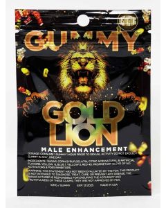 Gold Lion Male Sexual Enhancement Supplement Gummy - supplemynts.com