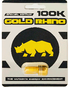 Gold Rhino 100k Male Enhancement Pill Special Edition - supplemynts.com