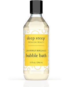 Grapefruit Bergamot Bubble Bath 10oz Vegan Deep Steep Premium Beauty